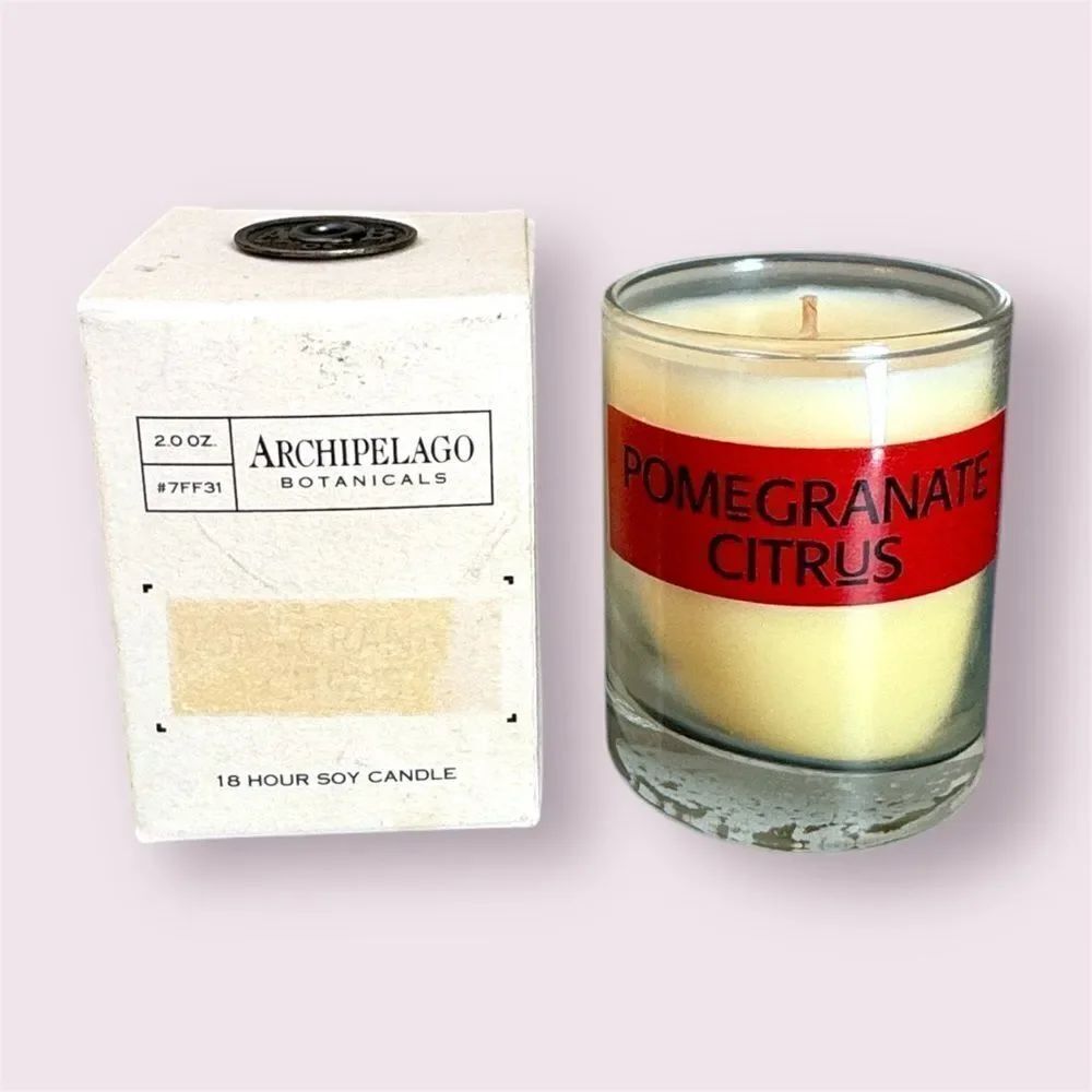 ARCHIPELAGO BOTANICALS 2002 Discontinued Pomegranate Citrus 2.0 oz *NEW*